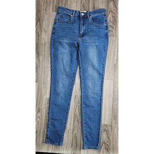 (3/$35) Forever 21 Womens Size 27 Pockets Skinny Denim Blue Jeans